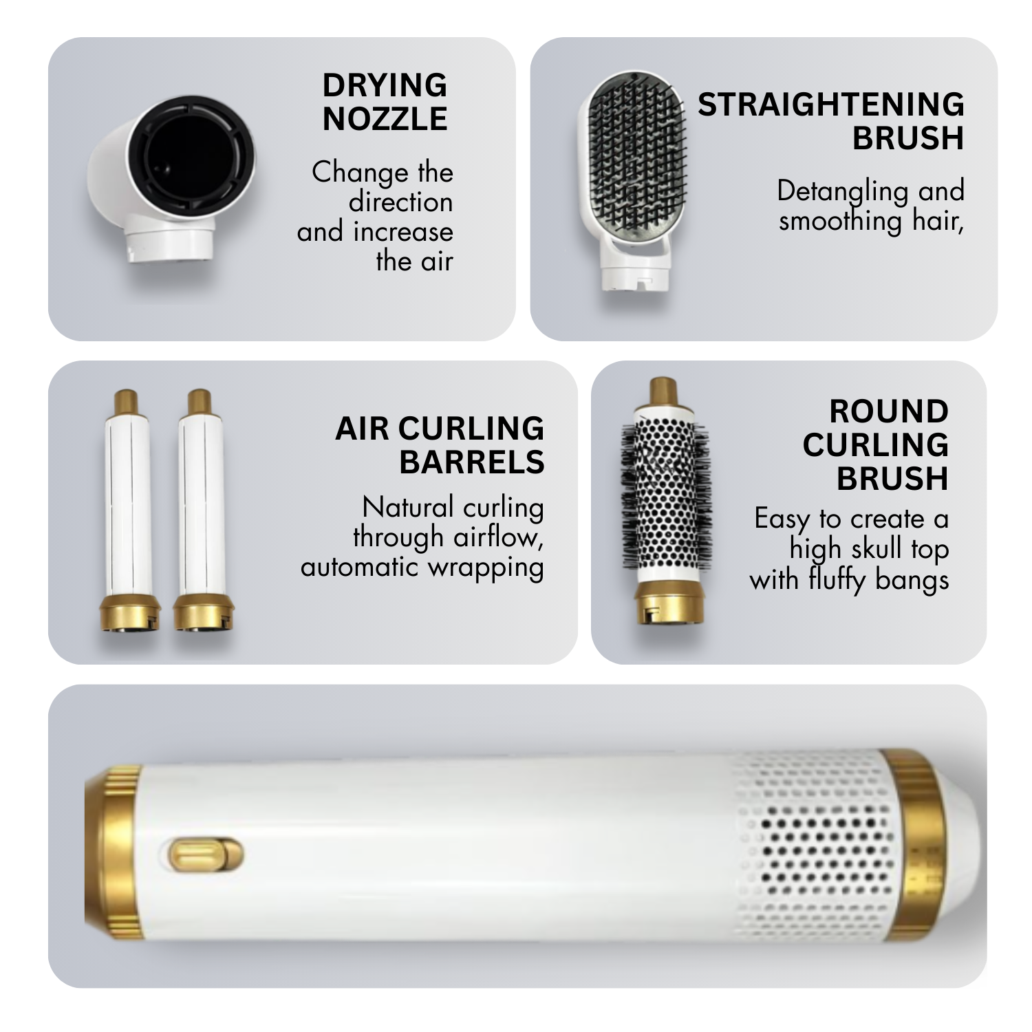 AIRLUXE AURA™ 5-IN-1 MULTI HAIR STYLER