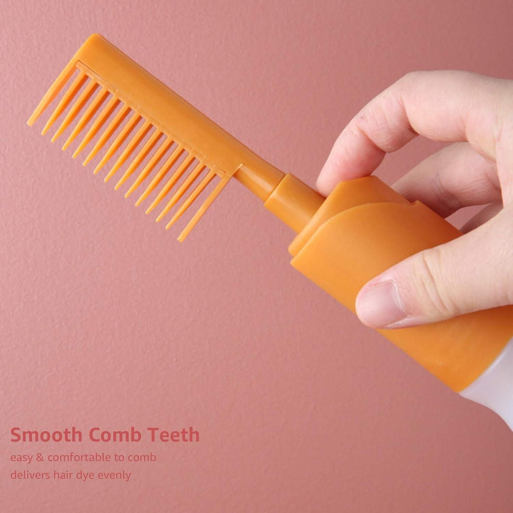 110ml Empty Hair Dye Bottle Applicator with Comb