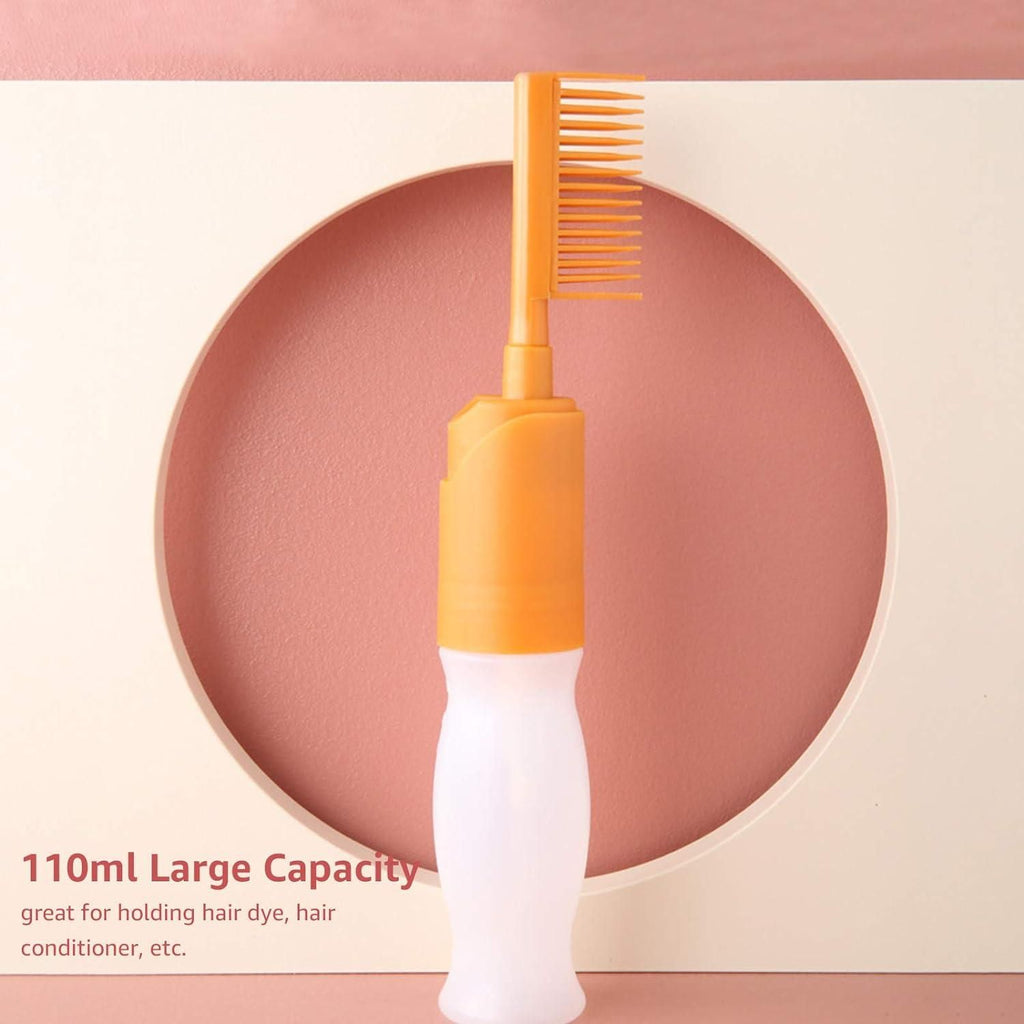 110ml Empty Hair Dye Bottle Applicator with Comb