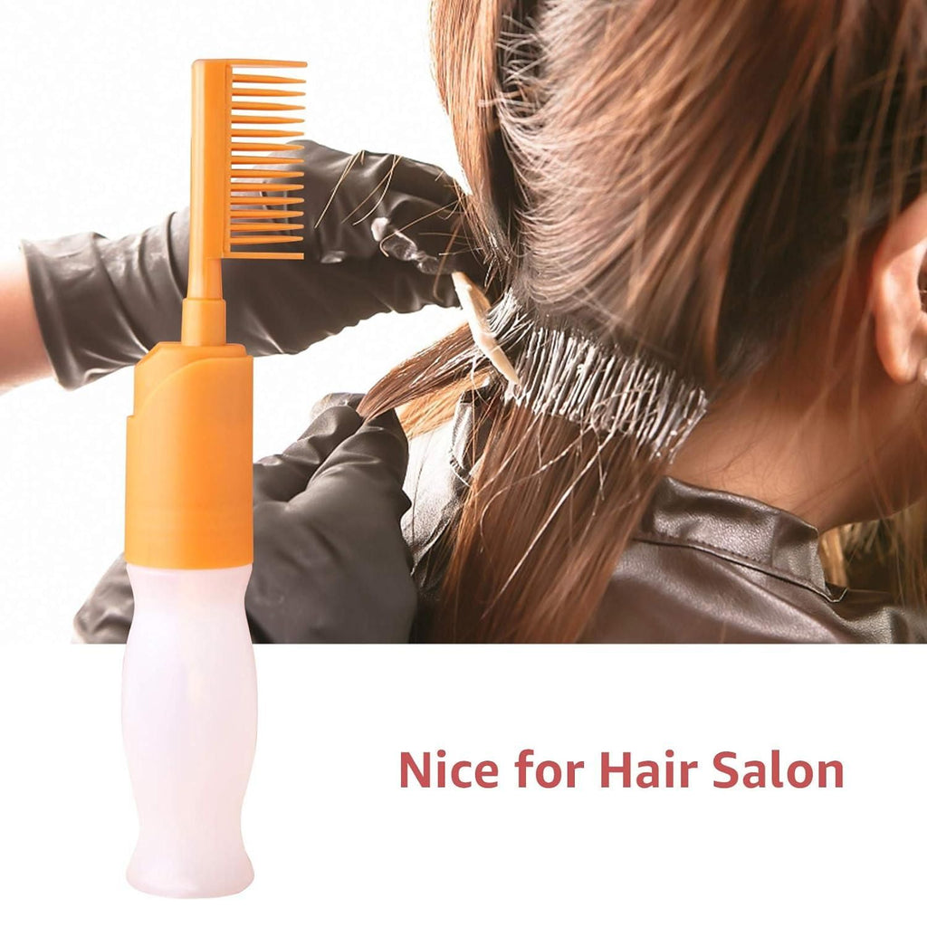 110ml Empty Hair Dye Bottle Applicator with Comb