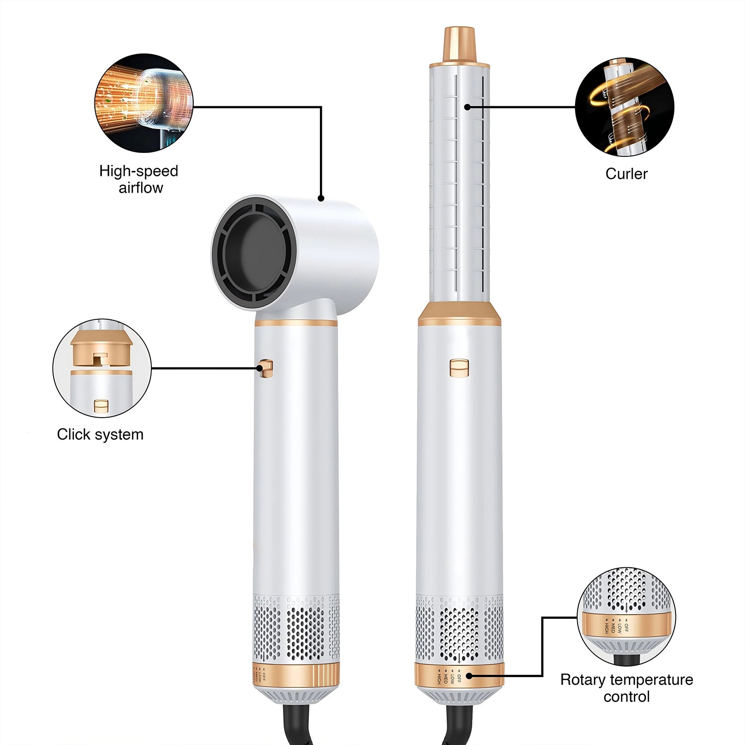 AIRLUXE AURA™ 5-IN-1 MULTI HAIR STYLER