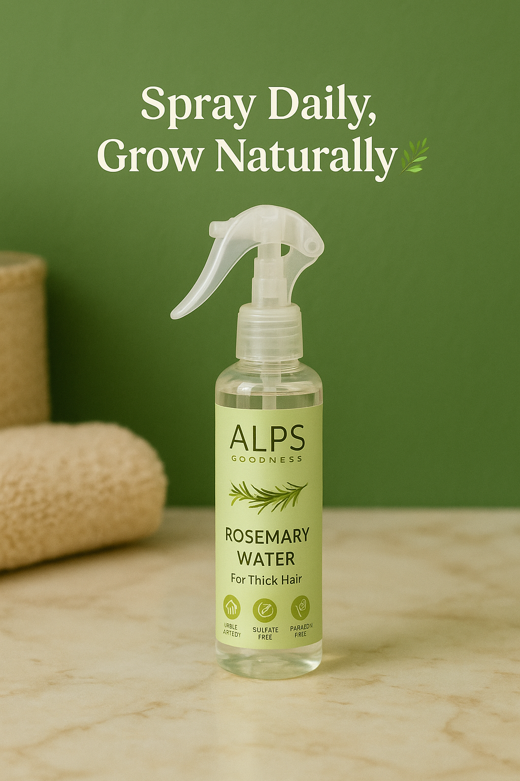 Rosemary Hair Spray – Limited Time Triple Pack!