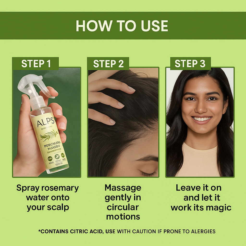 Rosemary Hair Spray – Limited Time Triple Pack!