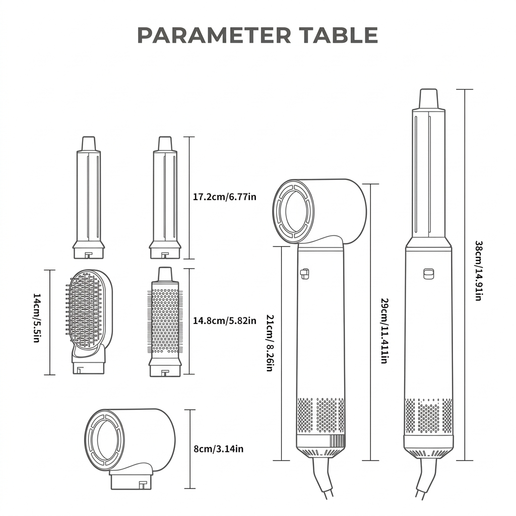 AIRLUXE AURA™ 5-IN-1 MULTI HAIR STYLER