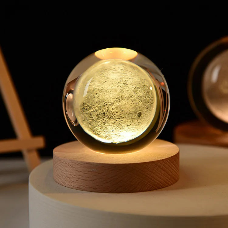The Vibe Vault™ - Crystal Sphere Lamp