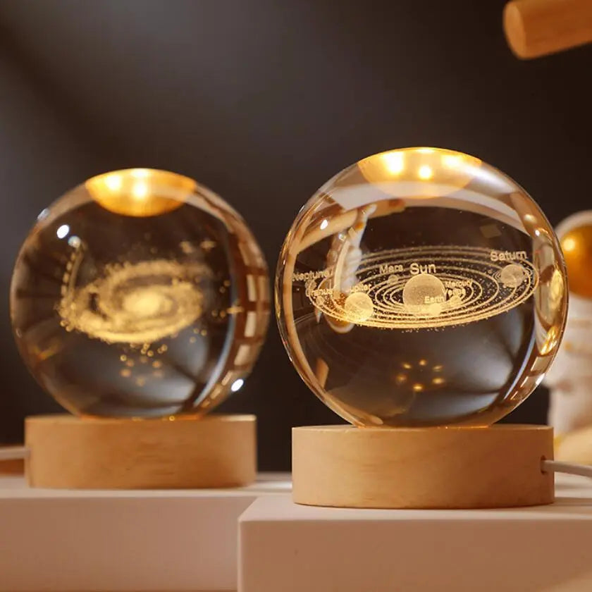 The Vibe Vault™ - Crystal Sphere Lamp