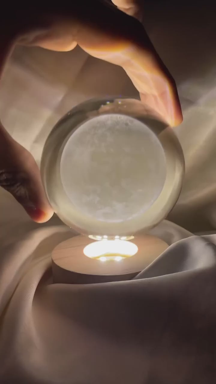 The Vibe Vault™ - Crystal Sphere Lamp